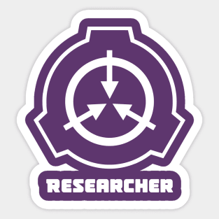 SCP Foundation - Researcher Sticker